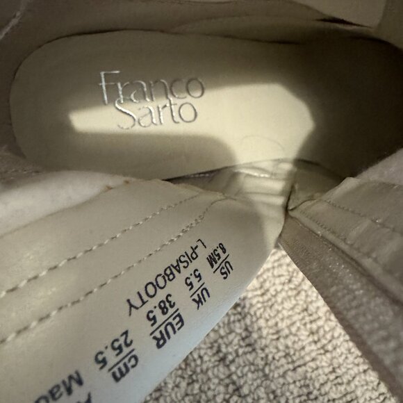 NEVER WORN Franco Sarto Pisa Mid Heel Bootie 8.5M - Picture 8 of 10